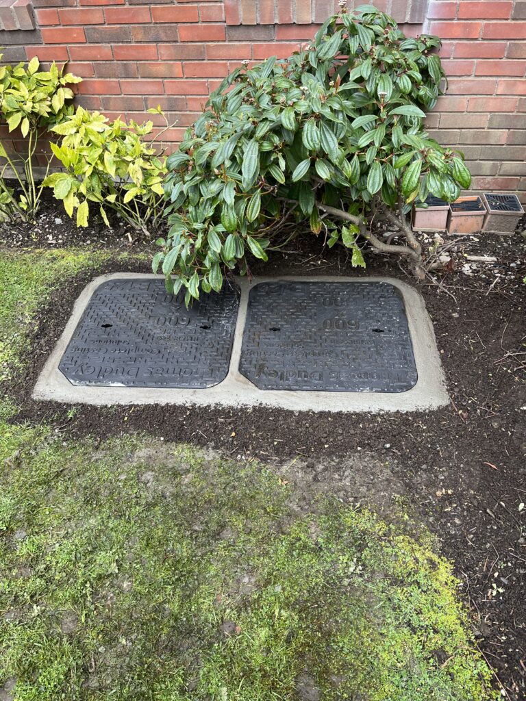 Different area of manhole covers to show we provide different types of manhole replacement.